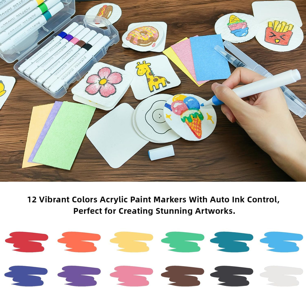 40 Pcs Magic Foam Texture Painting Kit