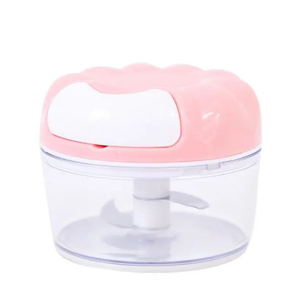 1Pc Blue/Pink Manual Garlic Masher Hand Pull Kitchen Household Type Garlic Blender Braised Minced Garlic Kitchen Gadgets